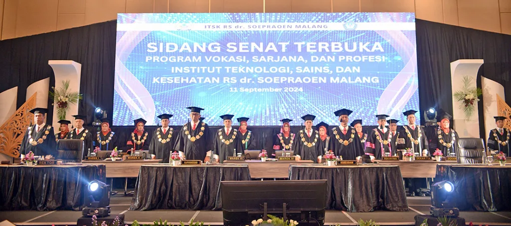 Wisuda Mahasiswa ITSK RS dr Soepraoen Malang, Imbau Lulusan Beri Multiplier Effect 1 Malang Posco Media