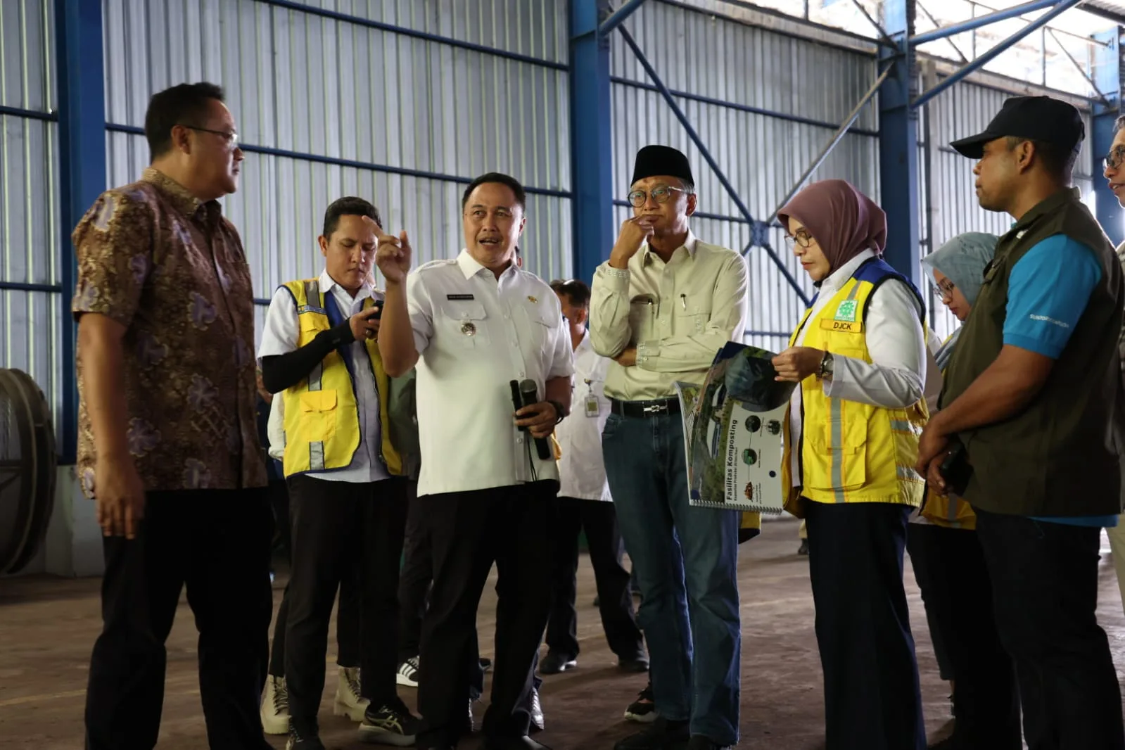 Kunjungan Menteri PU