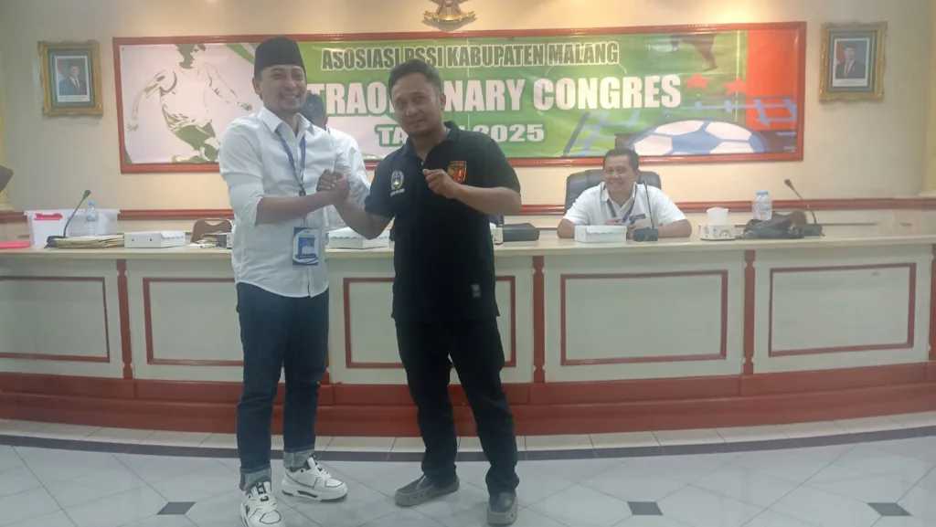 Gus Ali Terpilih Sebagai Ketua PSSI Kabupaten Malang 2025-2029, Kades Wonoayu Wakilnya 1 Malang Posco Media