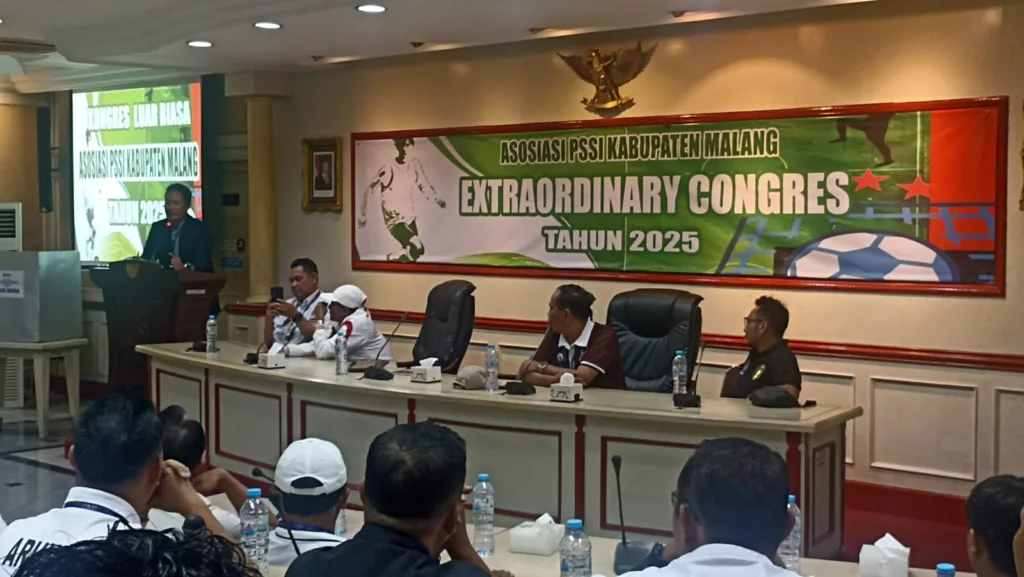 Gus Ali Terpilih Sebagai Ketua PSSI Kabupaten Malang 2025-2029, Kades Wonoayu Wakilnya 2 Malang Posco Media