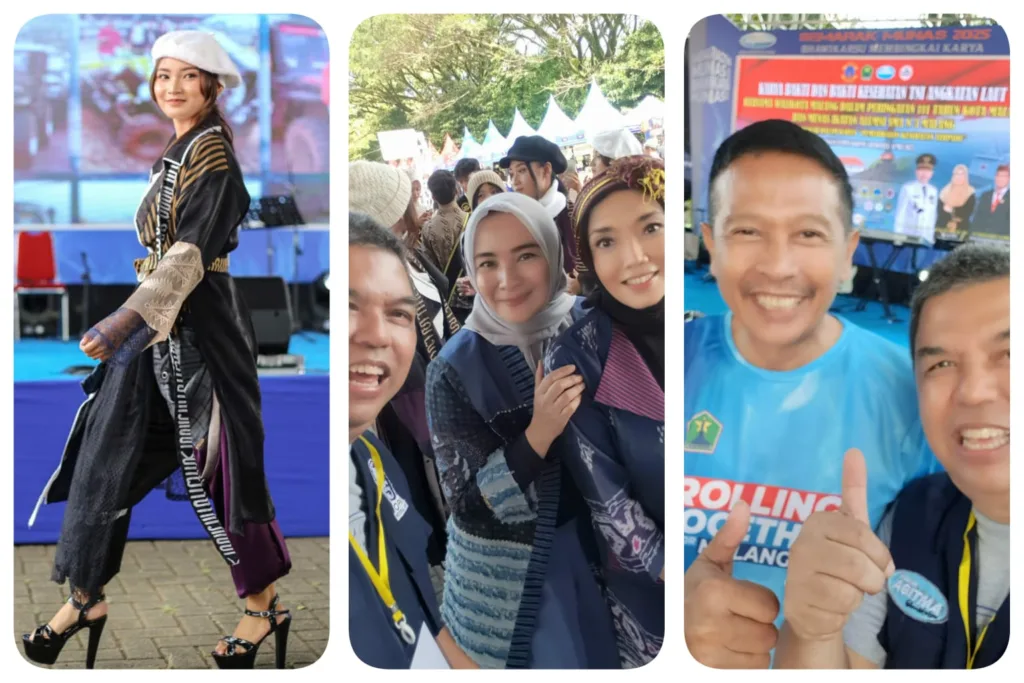 Bhawikarsu Membingkai Karya pada Acara Munas Ika Smari Agitma 2025 3 Malang Posco Media