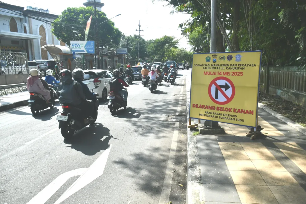 Rekayasa Lalin Jalan Kahuripan Mulai Diuji Coba Sebulan 1 Malang Posco Media