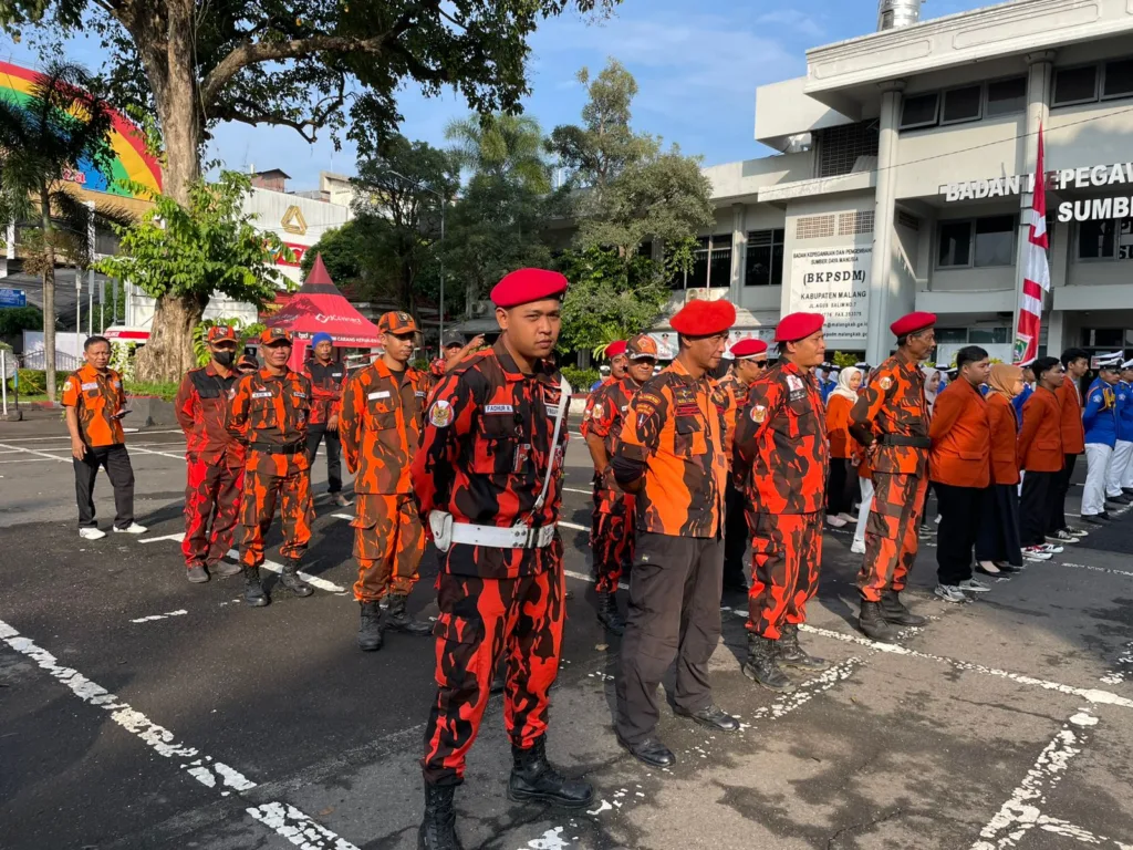 Berlangsung Khidmat, Pemuda Pancasila Kabupaten Malang Ikuti Upacara Hari Kebangkitan Nasional 1 Malang Posco Media