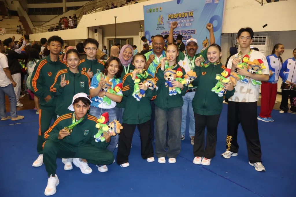 Wushu Kota Batu Borong Medali Emas Porprov IX Jatim 2025 1 Malang Posco Media