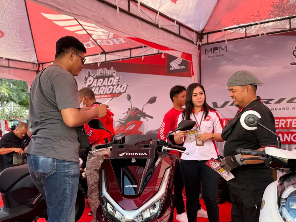 Parade Vario160 Madiun: Ajak 1000 Riders Nikmati Fun Riding Bareng Isa Bajaj dan Keseruan Lainnya 1 Malang Posco Media