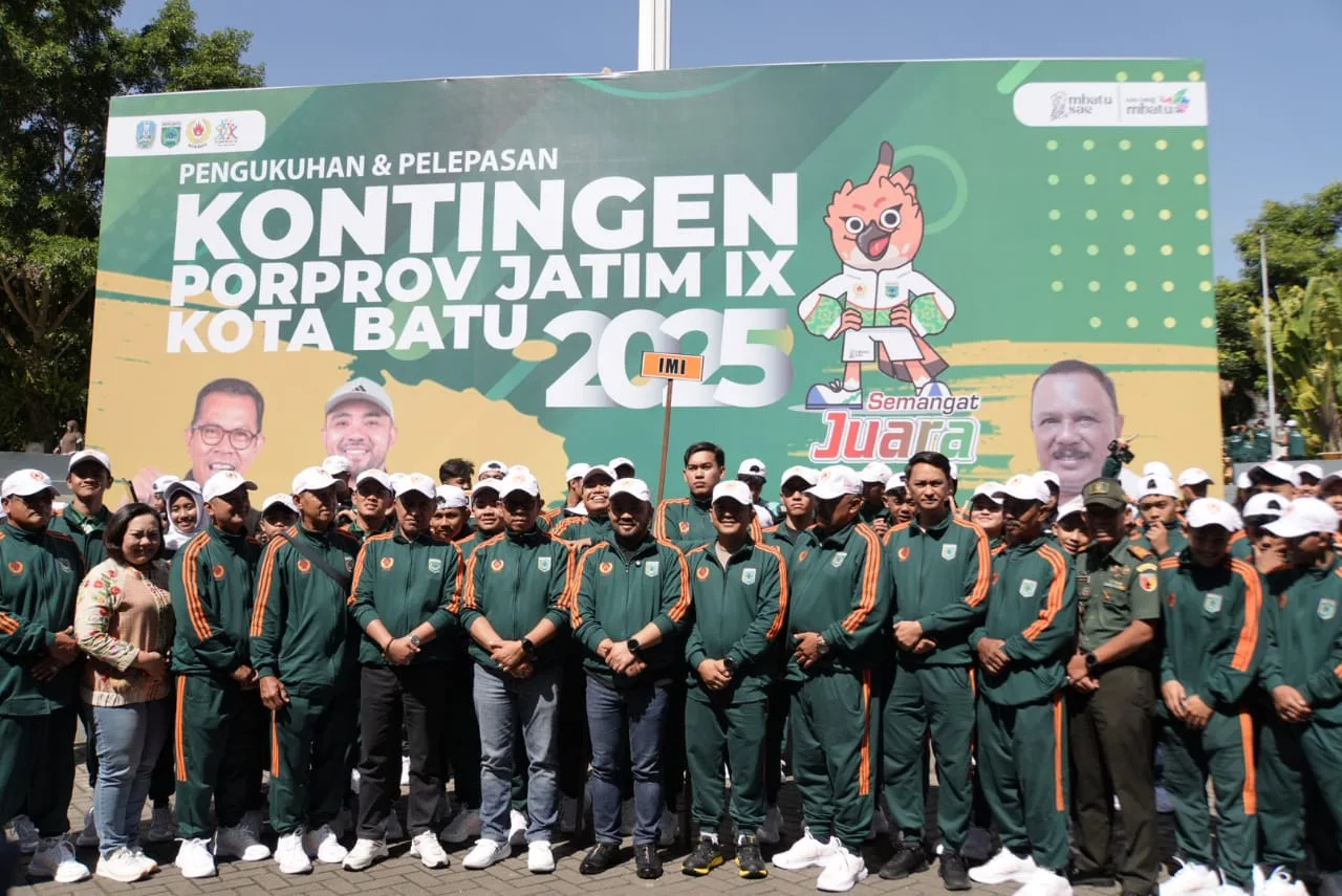 Pemkot Batu Lepas 724 Kontingen Porprov Jatim IX, Target 10 Besar dan  Siapkan Bonus Puluhan Juta - Malang Posco Media