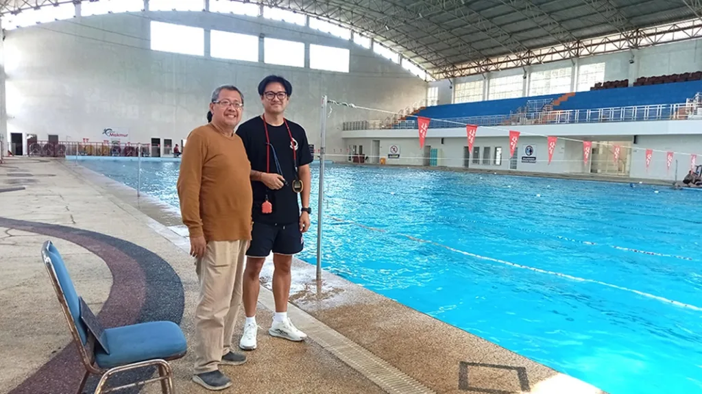 Atlet Akuatik Surabaya Jajal Kolam Renang Kanjuruhan 1 Malang Posco Media