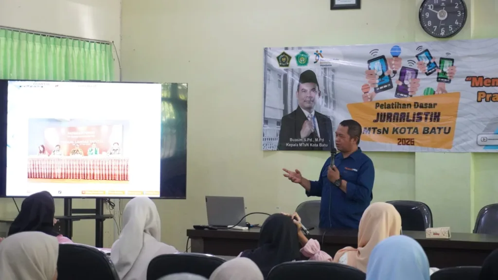 Seru! 50 Siswa MTsN Kota Batu Dilatih Malang Posco Media Jadi Jurnalis Cilik 1 Malang Posco Media