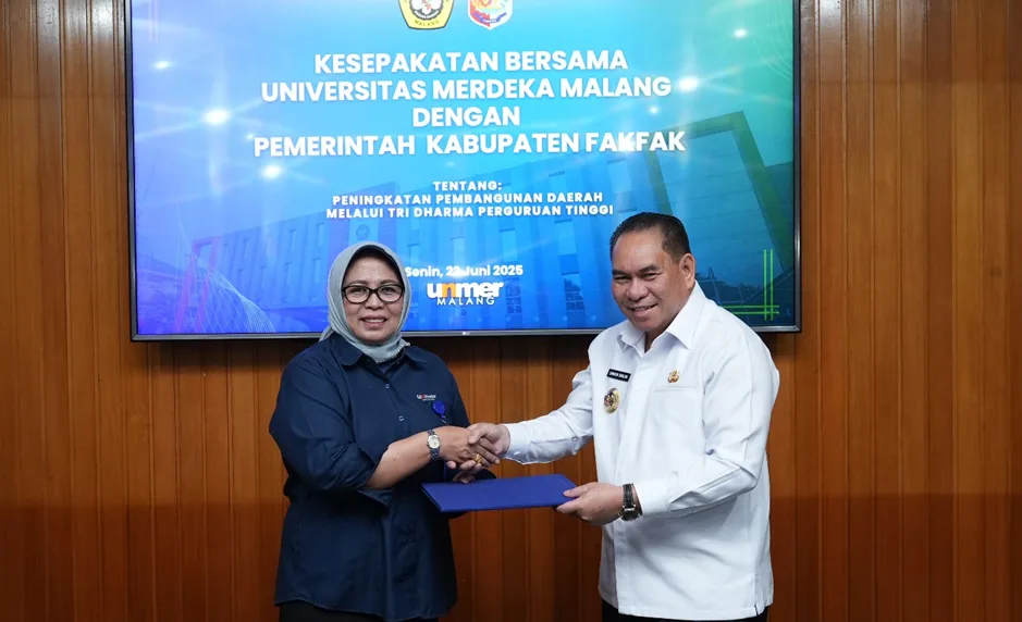 Sinergi Pendidikan dan Pembangunan: Langkah Strategis Unmer Malang dan Kabupaten Fakfak 1 Malang Posco Media