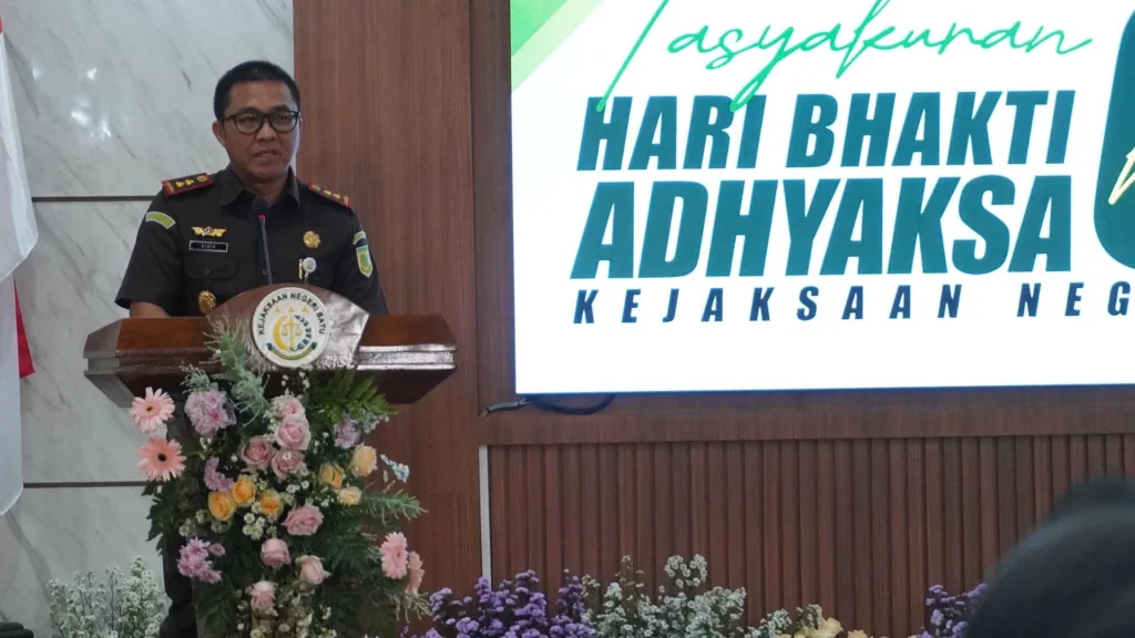 Peringati Hari Bhakti Adhyaksa ke-65, Kajari Batu: Jaga Marwah Institusi 1 Malang Posco Media