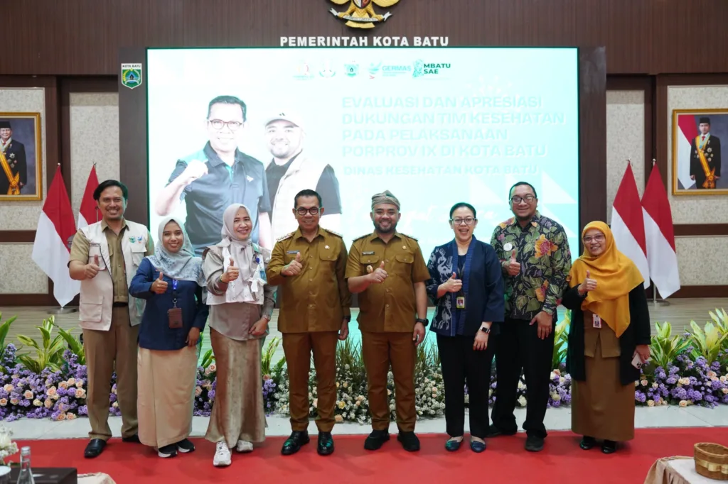 Sukses Kawal Porprov IX Jatim,Wali Kota Batu Apresiasi Dinkes 2 Malang Posco Media