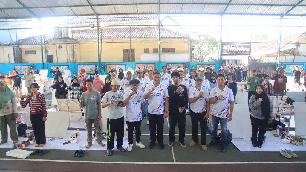 Polres Malang Gelar Lomba Melukis, Diikuti 110 Peserta dari Berbagai Daerah 1 Malang Posco Media