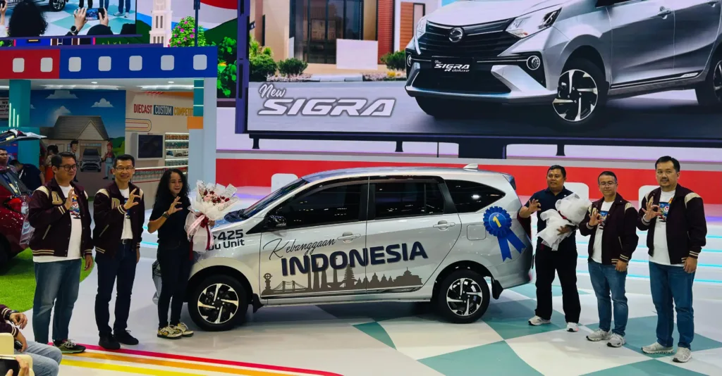 Daihatsu Hadirkan Kilau Baru Kebanggaan Keluarga, New Sigra di GIIAS 1 Malang Posco Media