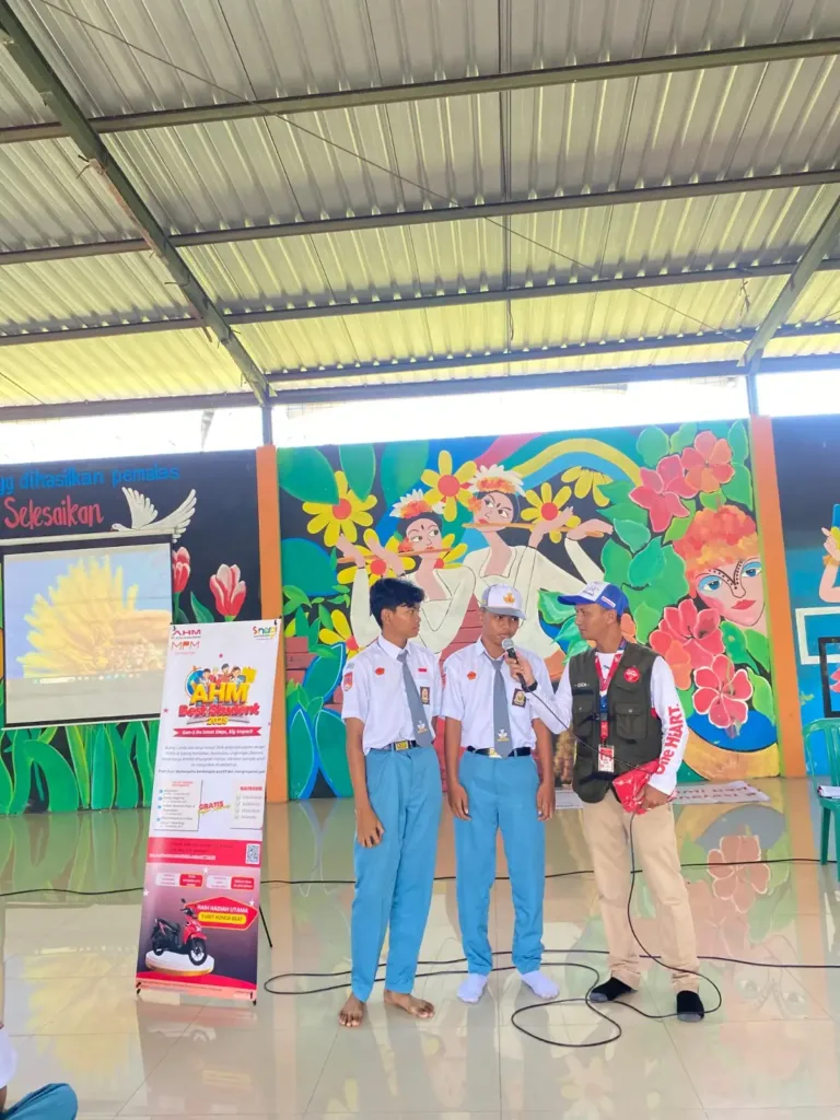 Ratusan Siswa dari 4 Sekolah di Ngawi Antusias Ikuti Sosialisasi AHM Best Student 2025 1 Malang Posco Media