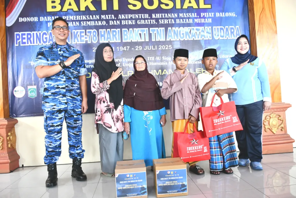 Hari Bakti TNI AU Disambut Antusias Masyarakat 6 Malang Posco Media