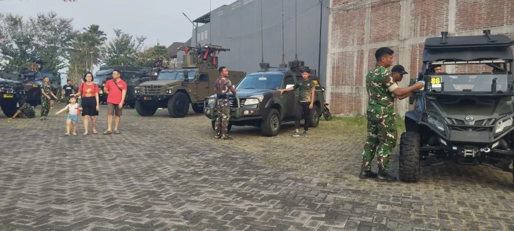 Meriahkan HUT ke-80 RI, Perumahan Istana Dieng Hadirkan Pameran Alutsista 2 Malang Posco Media