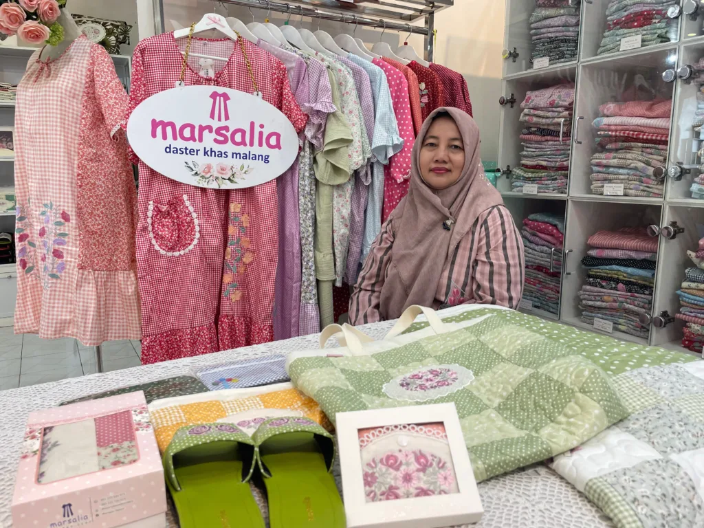 Rumah BUMN BRI Malang Cetak UMKM Naik Kelas, Marsalia Daster Buktikan Kain Perca Bisa Jadi Cuan 2 Malang Posco Media