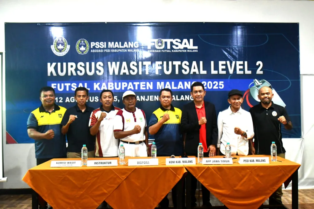 AFKAB Malang Gelar Kursus Wasit Futsal Level 2, Diikuti 29 Peserta 1 Malang Posco Media
