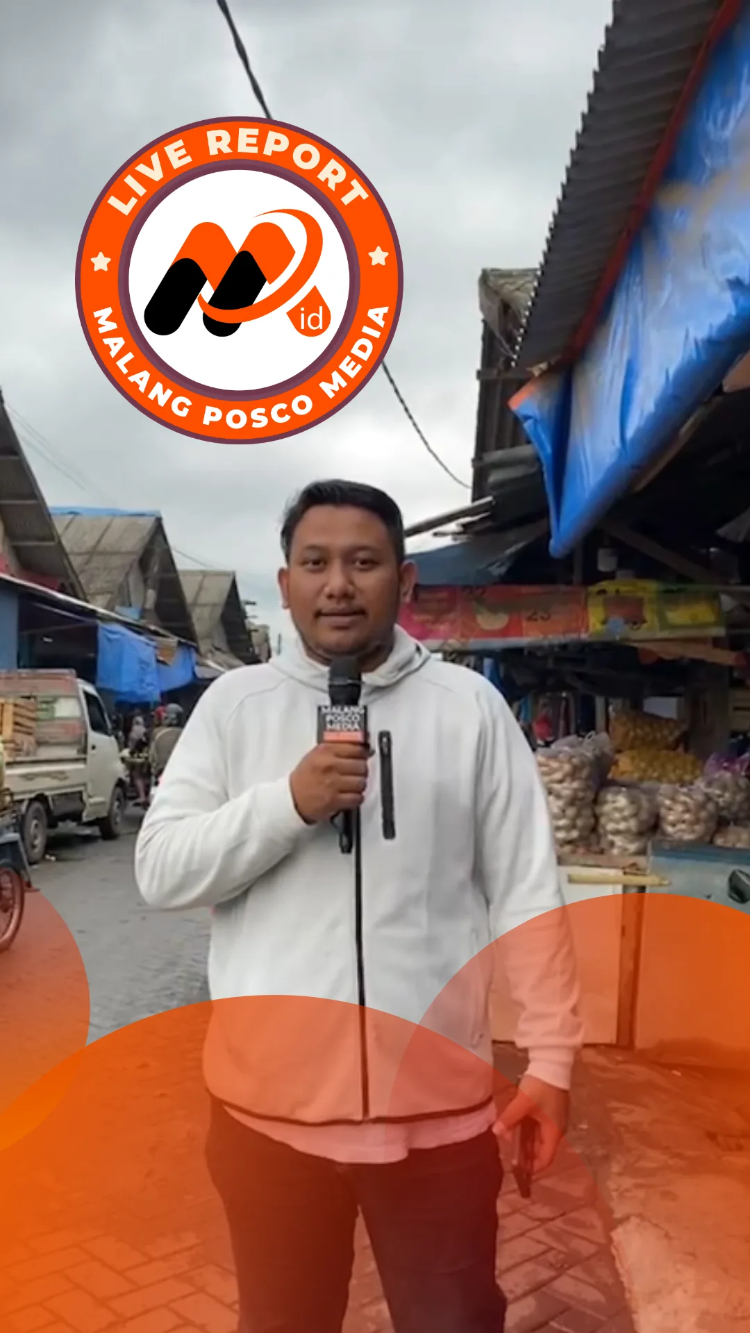 Live Report! Harga Bahan Pokok Naik di Pasar Gadang