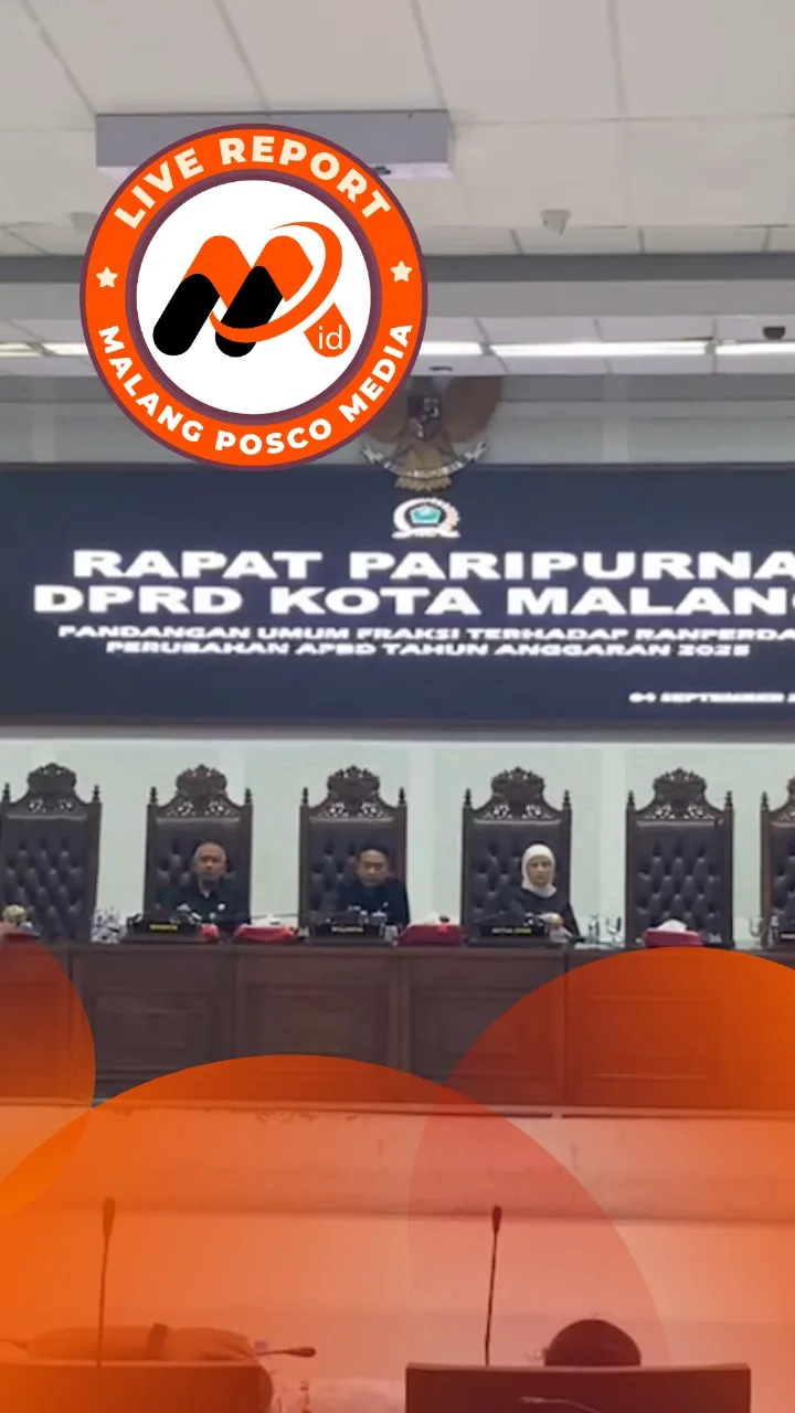 Live Report! Rapat paripurna penyampaian pandangan umum fraksi terhadap Ranperda Perubahan APBD 2025