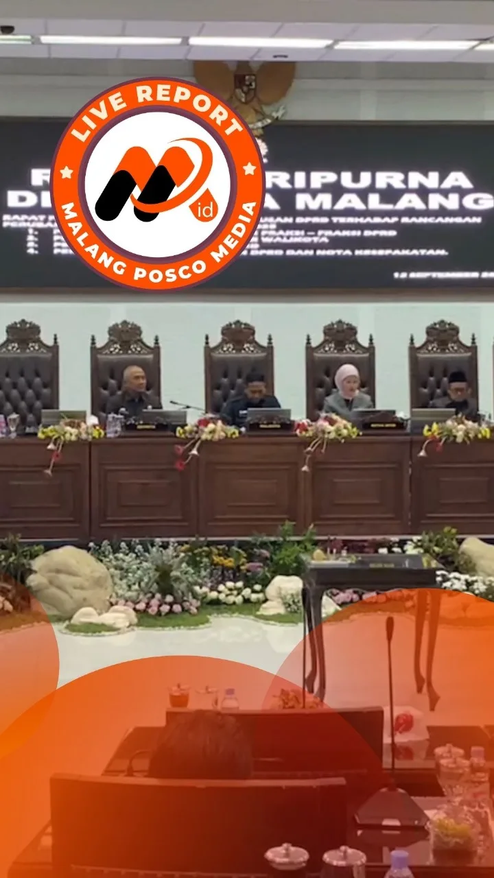 Live Report! Rapat Paripurna DPRD Kota Malang, Pengambilan Keputusan Terhadap Rancangan Perubahan APBD Tahun Anggaran 2025