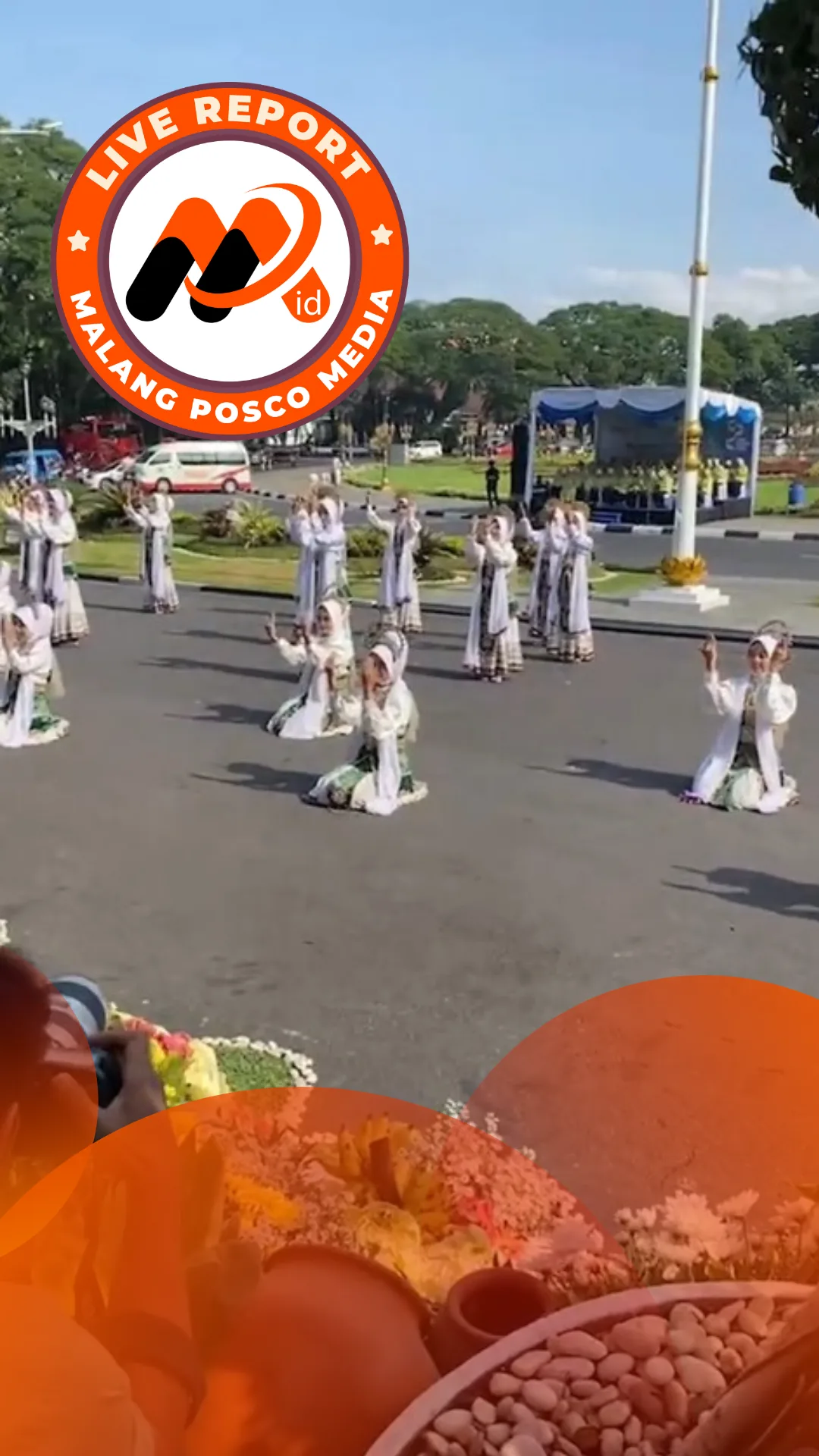 Live Report, Apel Hari Santri 2025 di Halaman Balaikota Malang
