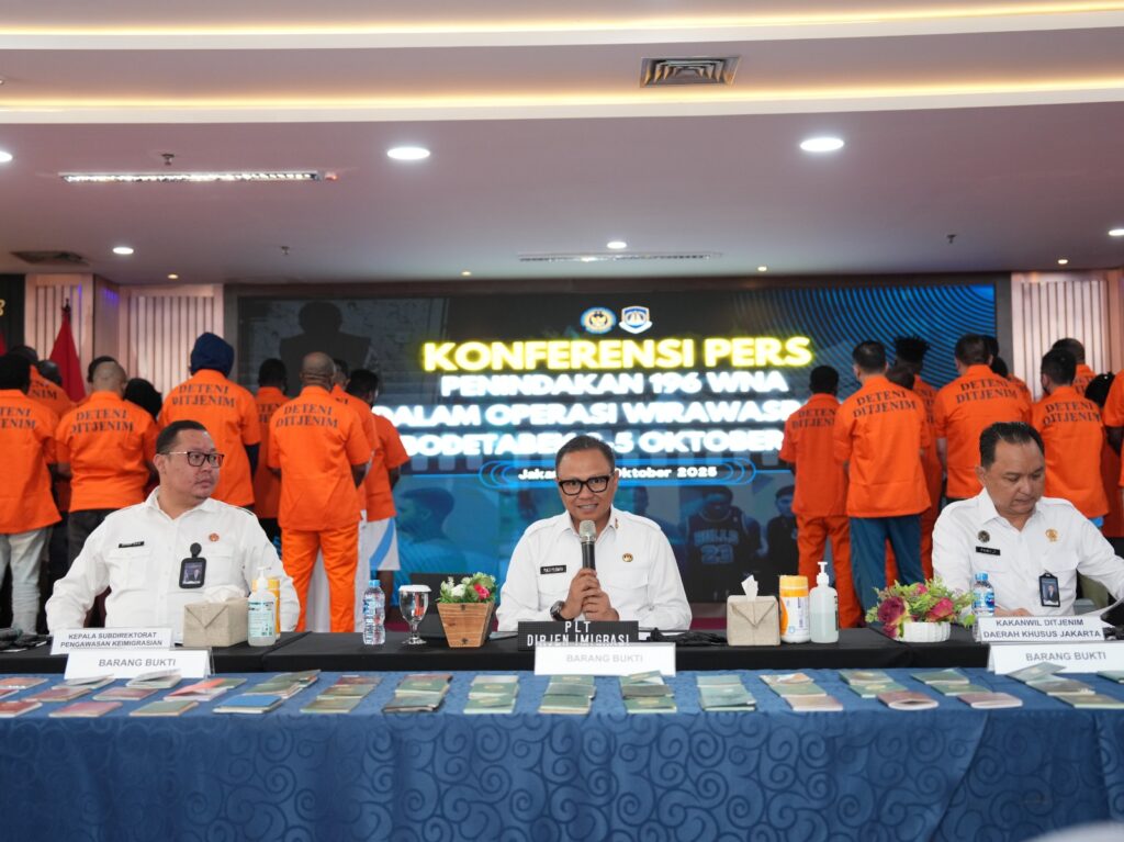 196 WNA Ditindak Imigrasi Selama Tiga Hari Operasi Wirawaspada di Jabodetabek 1 Malang Posco Media